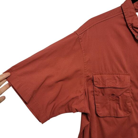 Red Head Short Sleeve Shirt XL Lightweight Outdoors Fishing 615 - Picture 10 of 14